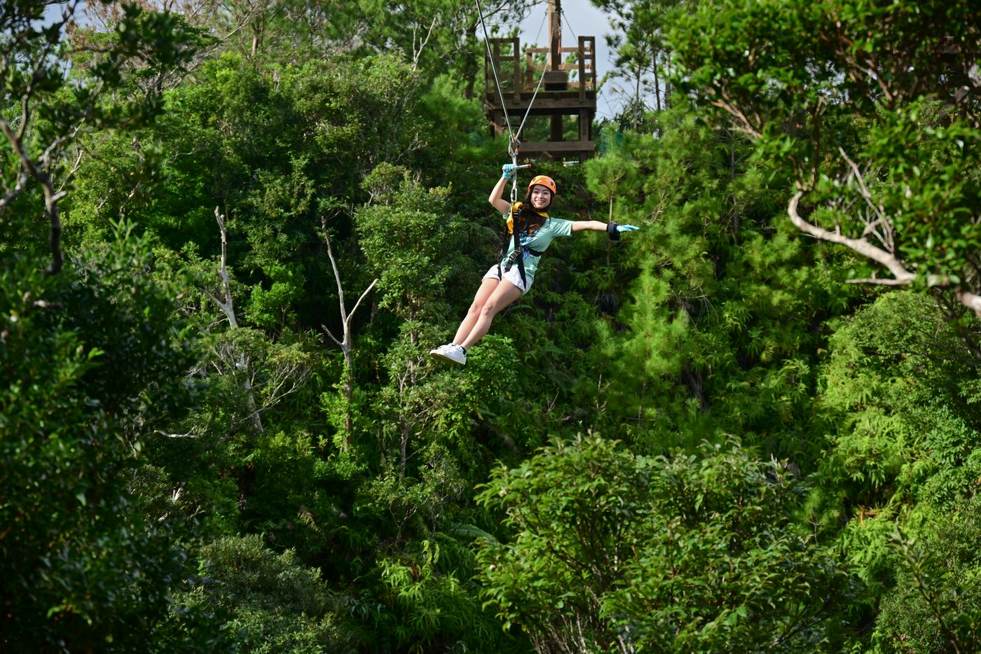 やんばるジップライン&バギーセット