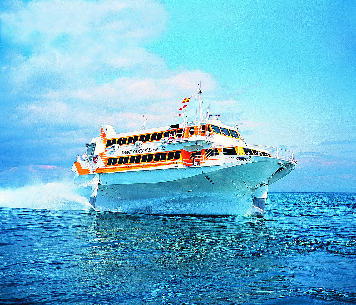 高速船トッピー＆ロケット 鹿児島→屋久島