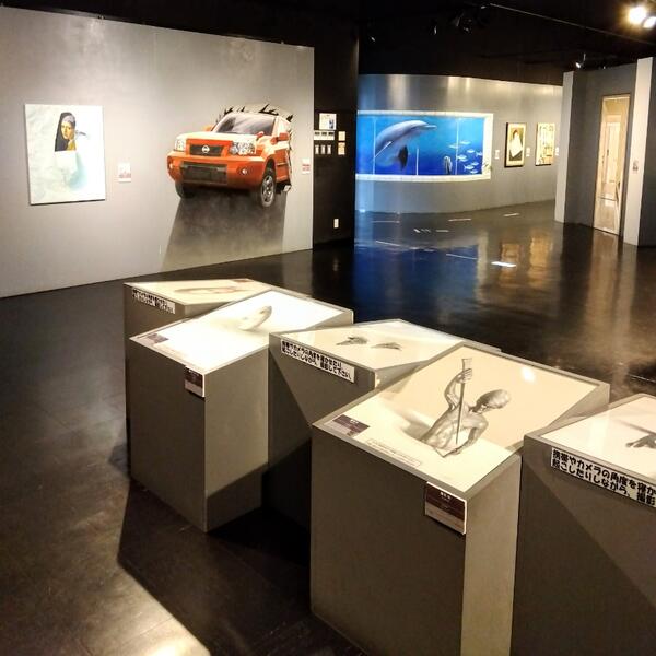 羽田裕 「霊峰富士」 油彩F6号 　十騎会々員 　点描リアリズム　ホキ美術館所蔵 What's new