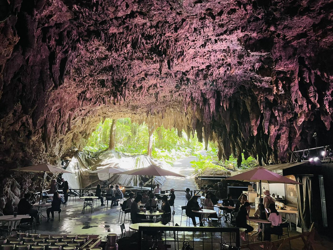 ガンガラーの谷ガイドツアー（CAVE CAFEドリンク付）