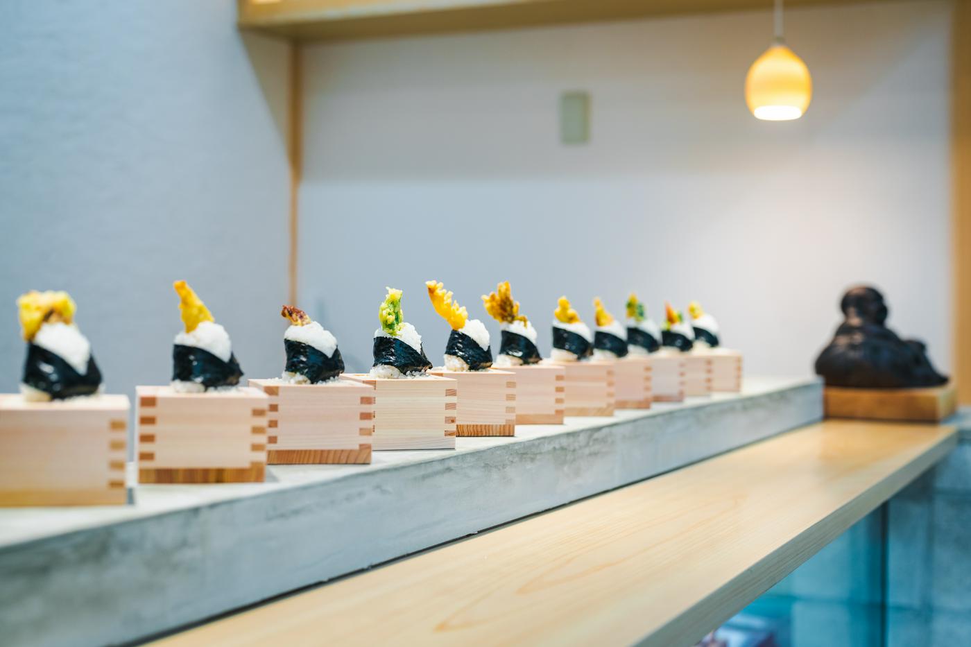 天むす屋鬼天の天むす３個チョイス